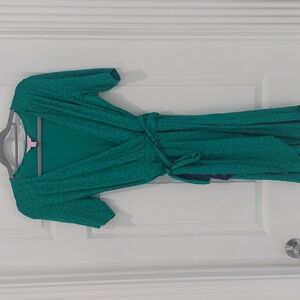 Safety Pin Wrap Dress